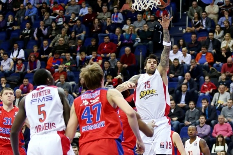 Ευρωλίγκα: ΤΣΣΚΑ Μόσχας - Ολυμπιακός 76-70 (photos)