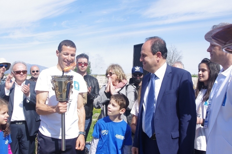 10ος Διεθνής Μαραθώνιος «Μέγας Αλέξανδρος»:Η Αλεξάνδρειος Φλόγα έδωσε το έναυσμα