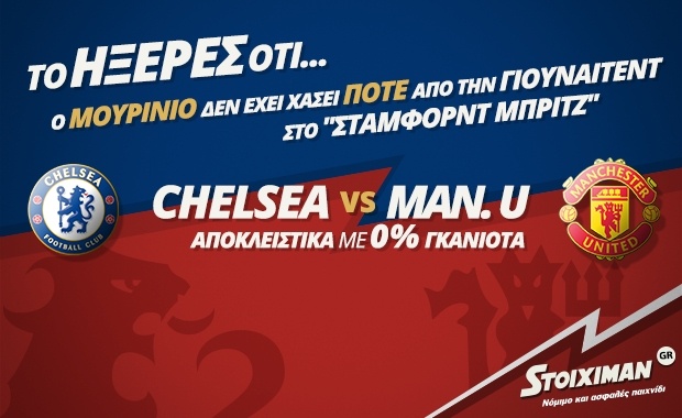 Ο Μουρίνιο δεν χάνει από την Μάντσεστερ Γιουνάιτεντ!