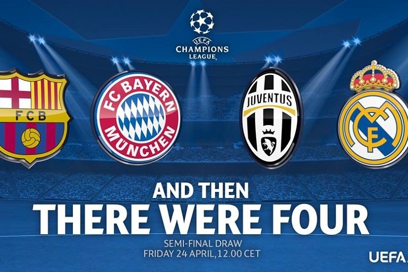 Τσάμπιονς Λιγκ: Προκρίθηκαν όλες οι ομάδες με τους περισσότερους ημιτελικούς στην ιστορία