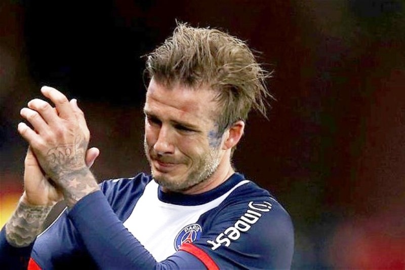 Το ιστορικό κλάμα του Μπέκαμ (video+photos)