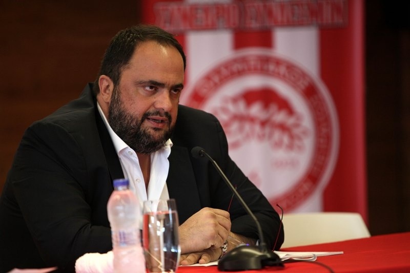 Ολυμπιακός: Στο συνέδριο της Θύρας 7 ο Μαρινάκης (photos)