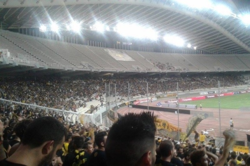 Κιτρινόμαυρο το ΟΑΚΑ! (photos&video)