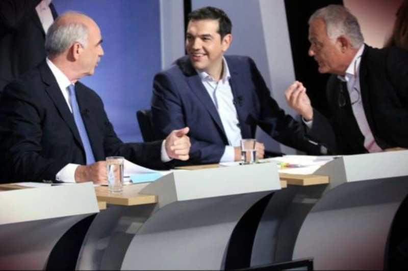 Ντιμπέιτ: Δείτε LIVE τη «μονομαχία» Τσίπρα - Μεϊμαράκη
