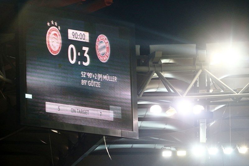 Ολυμπιακός – Μπάγερν Μονάχου 0-3: Τα γκολ του αγώνα (video)