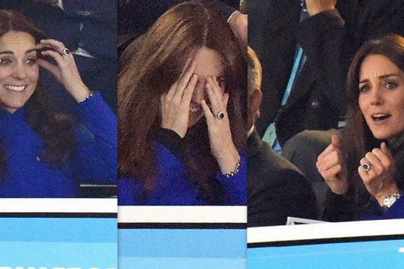 Πήγε στο γήπεδο, ξέχασε το πρωτόκολλο και έγινε ένθερμη οπαδός (φωτο)