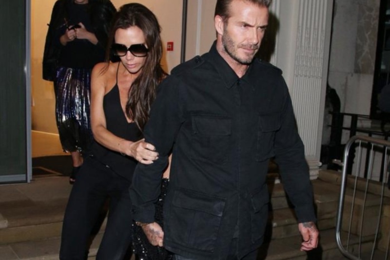 Έγινε τύφλα στο μεθύσι και κατουρήθηκε πάνω της η Βικτόρια Μπέκαμ! (photos)