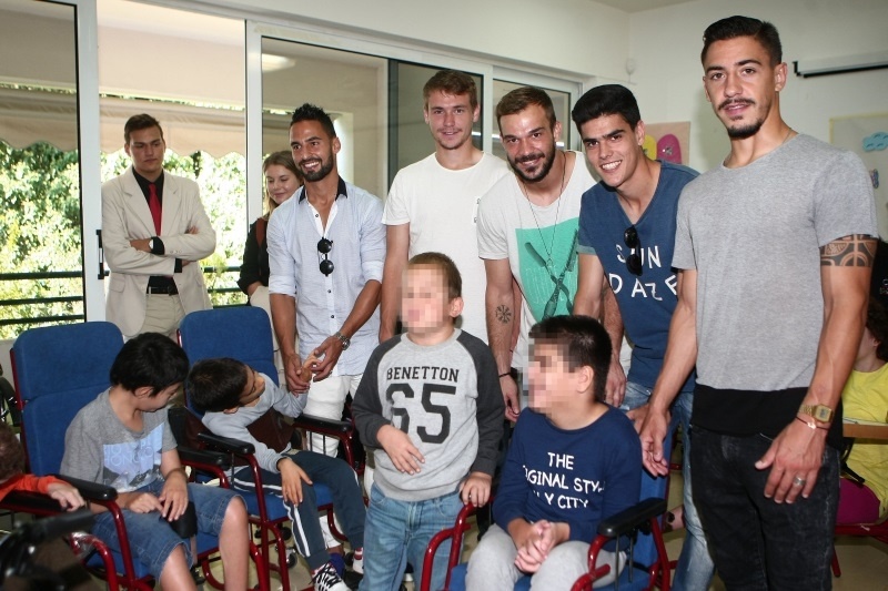 Μοίρασε χαμόγελα στο ΚΑΣΠ η ΑΕΚ! (photos)