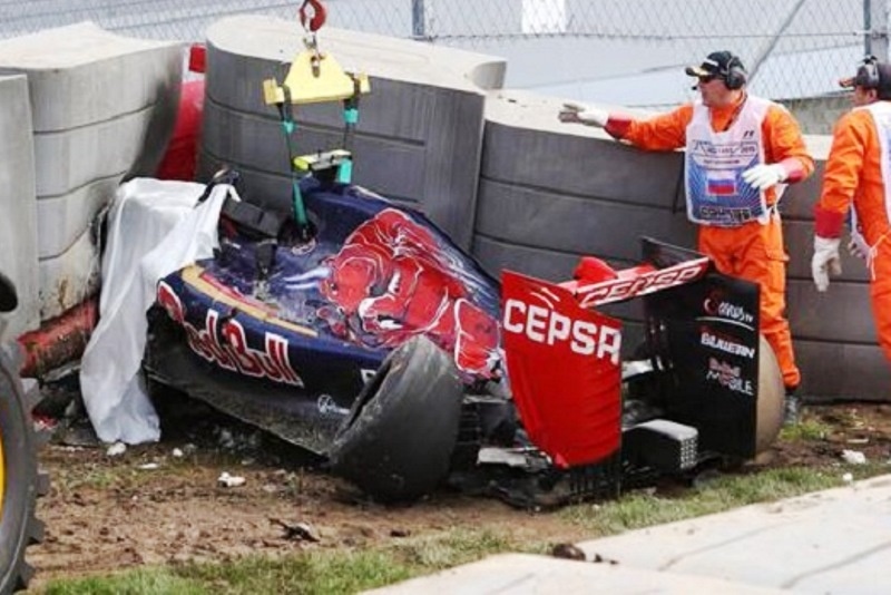 Τρομακτικό ατύχημα για Σάινθ (video)