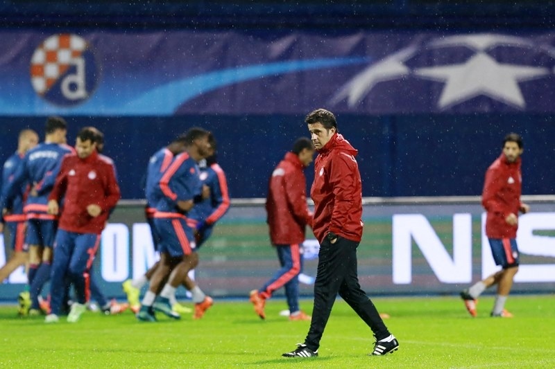 Ολυμπιακός: Δουλειά με… βροχή (photos)