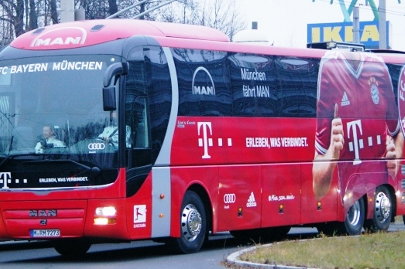 Τράκαρε το πούλμαν της Μπάγερν! (photo)