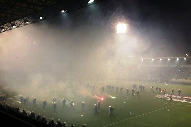 Παναθηναϊκός-Ολυμπιακός: Σοκαριστικά βίντεο από τα επεισόδια (videos)