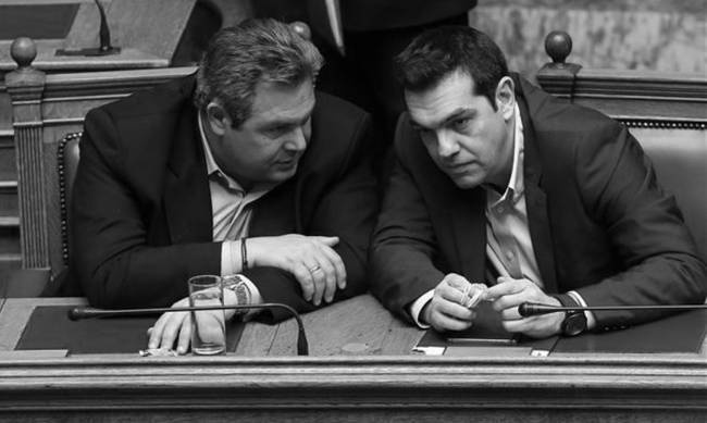 «Πνίγηκαν» στο Ιόνιο Τσίπρας - Καμμένος!