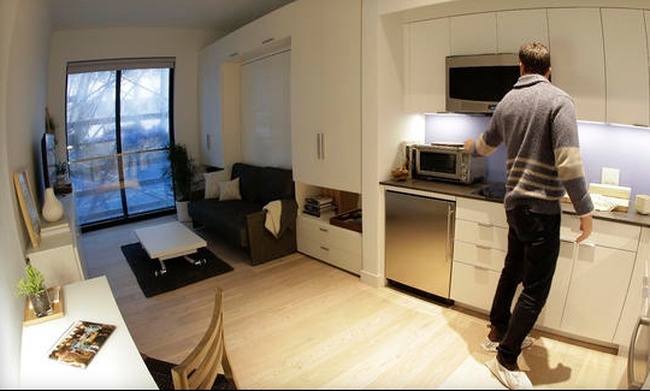 Νέα Υόρκη: Για 55 διαμερίσματα των 24 τετραγωνικών, έγιναν 60.000 αιτήσεις! (pics)