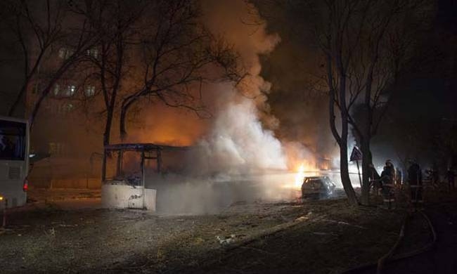 Η στιγμή της φονικής έκρηξης στην Άγκυρα (pics+vid)