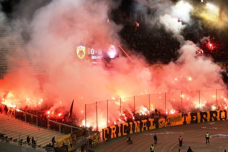 Γεμίζει το ΟΑΚΑ για το ντέρμπι!