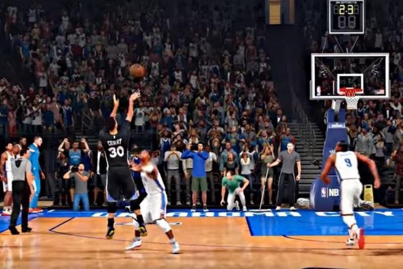 Το τρίποντο του Κάρι σε… 2K16 version! (video)