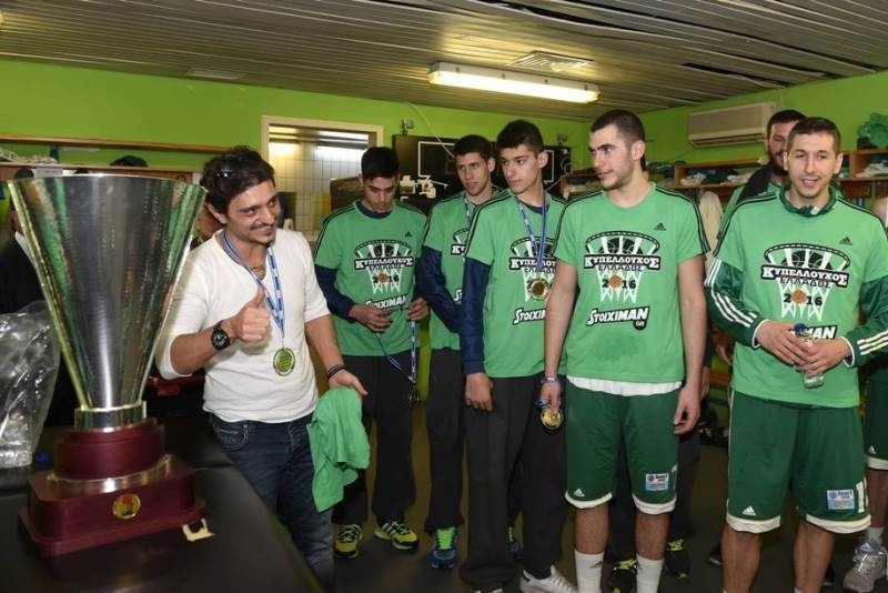 Το «ΠΑΟ» στα αποδυτήρια με τον Δ. Γιαννακόπουλο (photos+video)