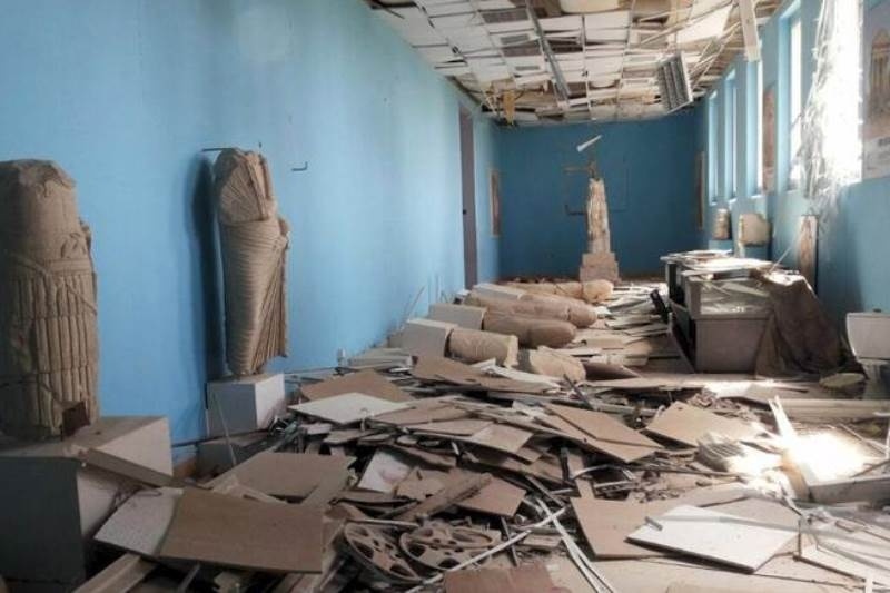 Ευχάριστη έκπληξη για τον διευθυντή αρχαιοτήτων της Παλμύρας η κατάσταση της πόλης