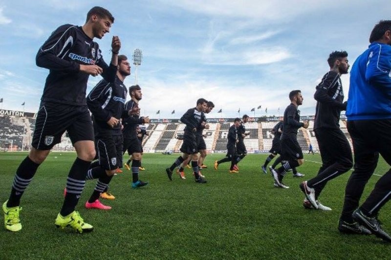 Πλήθος κόσμου είδε την προπόνηση του ΠΑΟΚ