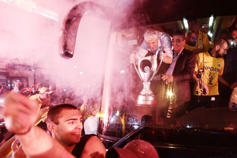 ΑΕΚ: «Κάηκε» η Νέα Φιλαδέλφεια! (photos)