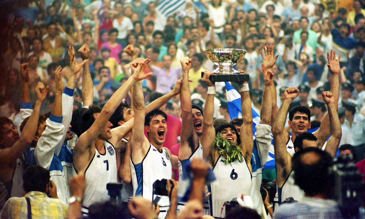 Η Ελλάδα στην κορυφή της Ευρώπης - Το έπος του '87 (photos+video)