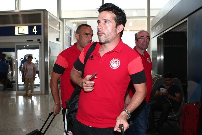 Ολυμπιακός: Έφυγε για Αυστρία (photos)