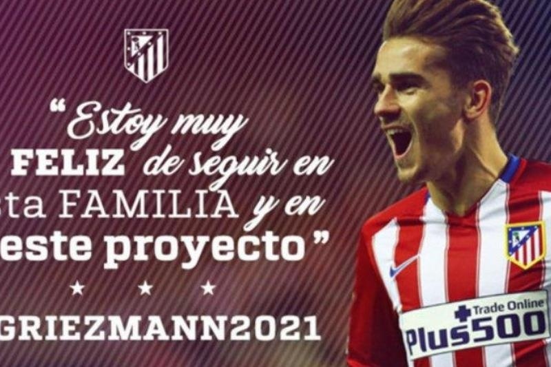 Γκριεζμάν ως το 2021 στην Ατλέτικο!