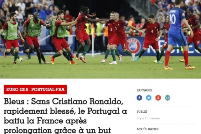 Euro 2016: Τεράστια απογοήτευση στον γαλλικό Τύπο!