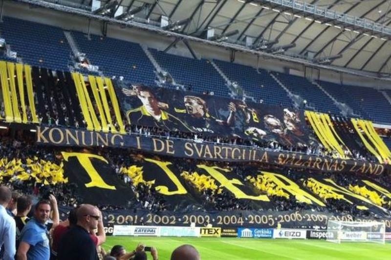 Γεμίζουν το γήπεδο οι οπαδοί της ΑΪΚ! (photo)