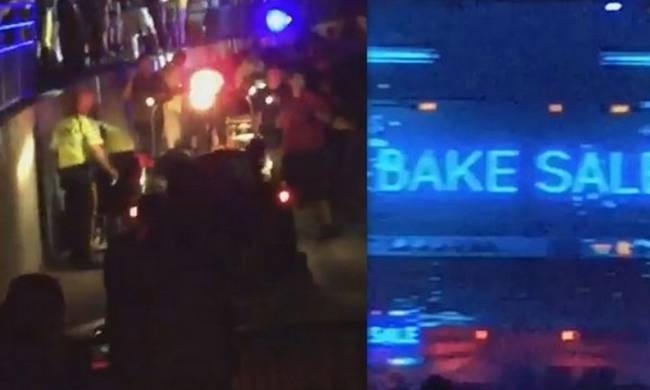 Σοκ! Παραλίγο τραγωδία σε συναυλία διάσημου τραγουδιστή όταν κατέρρευσε η οροφή