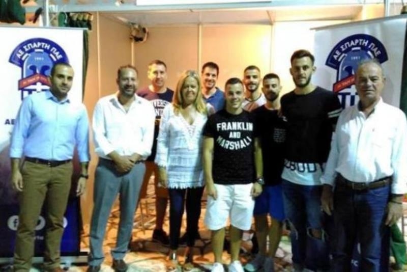 ΑΕ Σπάρτη: Τζενετέα και Βαλιώτης στο περίπτερο της ΠΑΕ στη Σελλασία