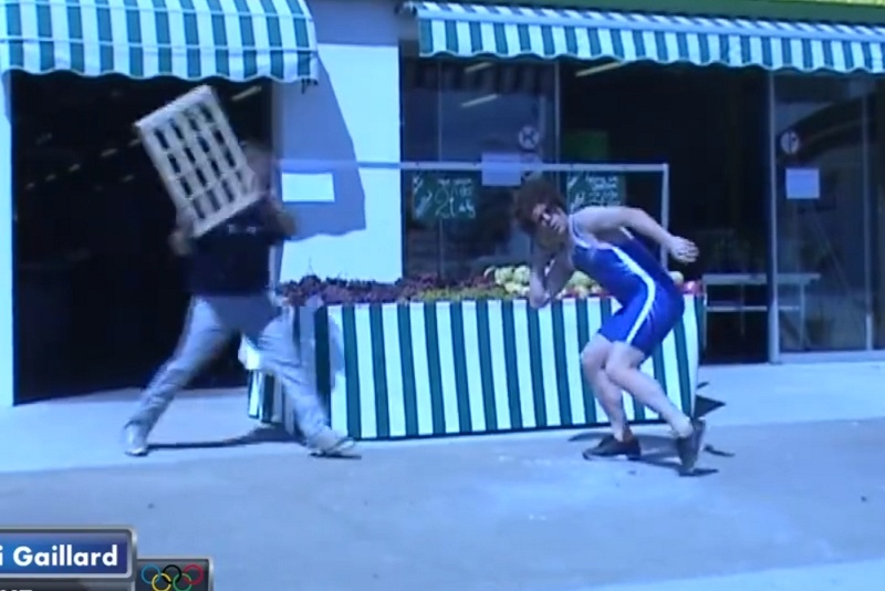 Τρελό γέλιο: Ο Ρεμί Γκαϊλάρντ στους Ολυμπιακούς Αγώνες! (video)