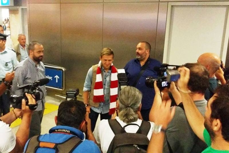 Ολυμπιακός: Στην Ελλάδα ο Μαρίν (photos)