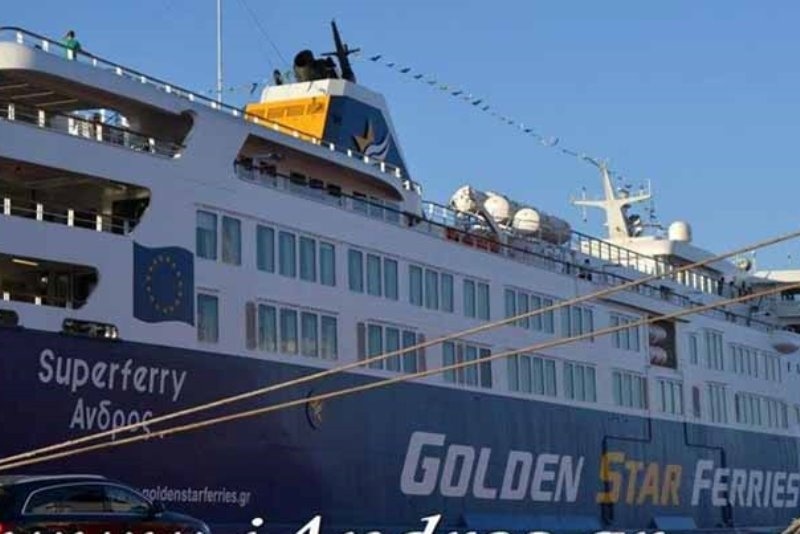 Συγκλονιστικό: Τo Superffery με 8 μποφόρ στο Κάβο Ντόρο (video)