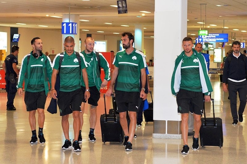 Χαμόγελα στην επιστροφή του Παναθηναϊκού (photos)