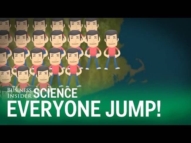 Εσύ ξέρεις τι θα γινόταν αν όλοι οι άνθρωποι στη Γη πηδούσαν ταυτόχρονα; (videos)
