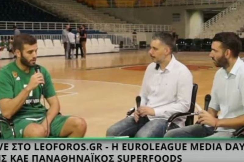 Η ζωντανή εκπομπή του Leoforos από το ΟΑΚΑ σε HD