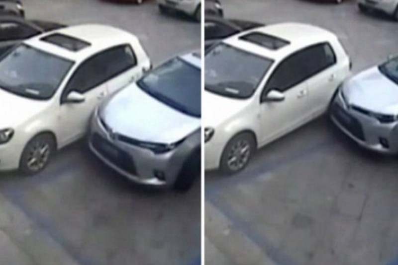 Προσοχή μην παρκάρετε κοντά του, θα σας τρακάρει! (video)