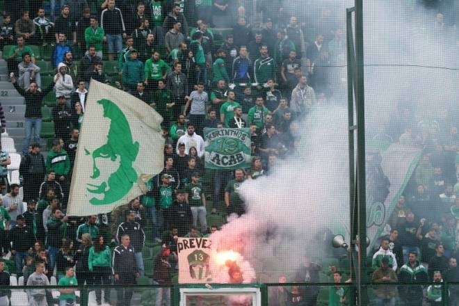 Στο Κορωπί οι οπαδοί του Παναθηναϊκού!