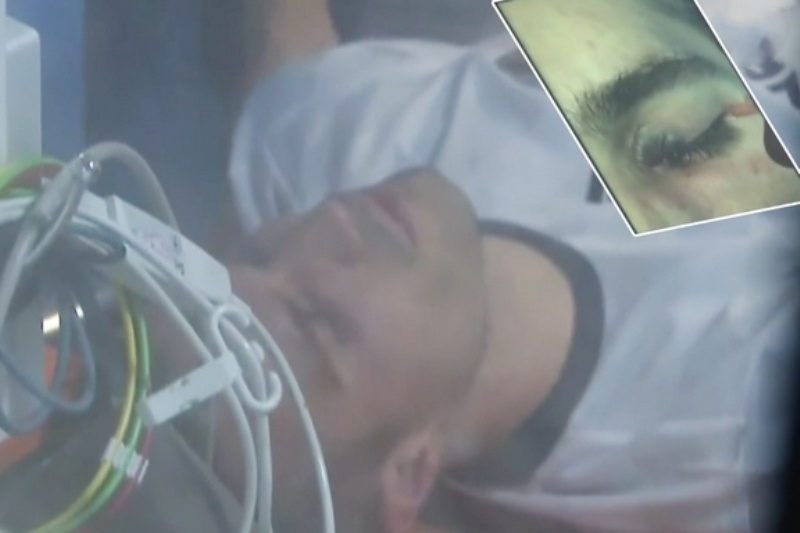 Κόντεψε να χάσει το μάτι του ο Φαν Πέρσι (videos)