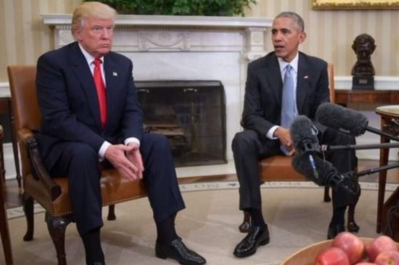 Ο Ντόναλντ Τραμπ στο Λευκό Οίκο: Τι είπαν στην πρώτη συνάντηση με τον Ομπάμα (photos&video)