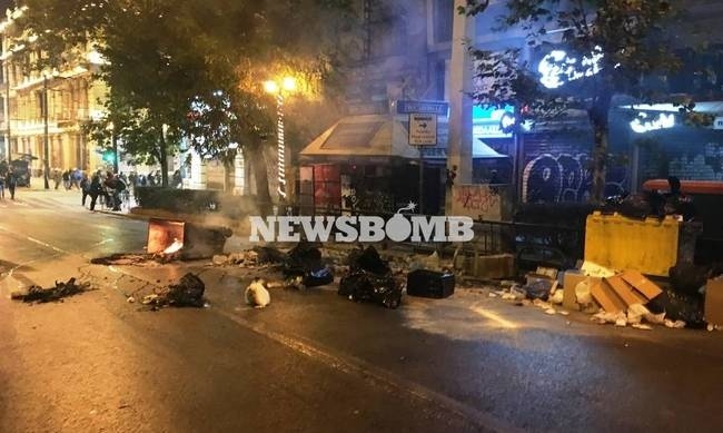 Επίσκεψη Ομπάμα: Επεισόδια και χημικά στο κέντρο της Αθήνας (pics&vid)