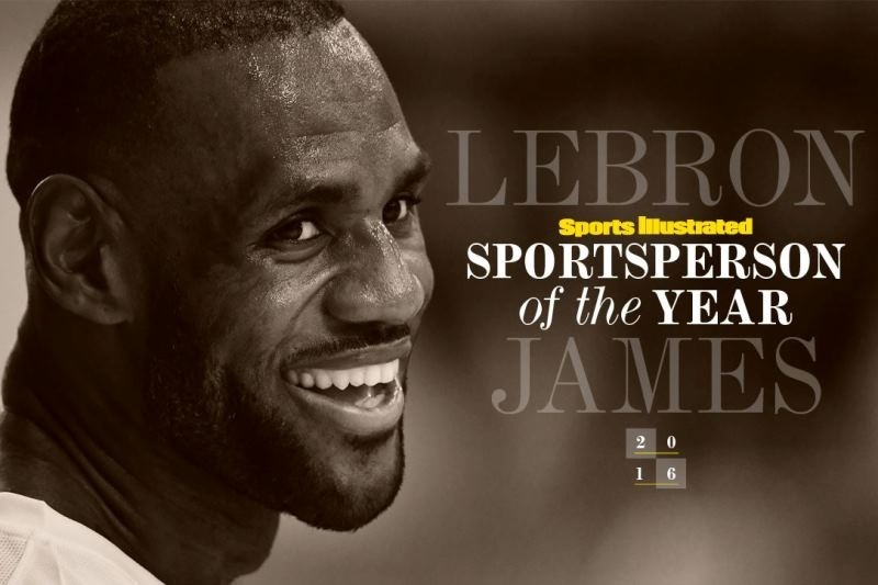 Ο Lebron James ψηφίστηκε από το Sports Illustrated αθλητής της χρονιάς (video)
