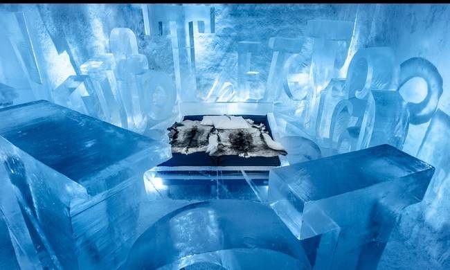 Ποιο ιγκλού; Σε αυτό το ξενοδοχείο ο πάγος δεν λιώνει ποτέ!