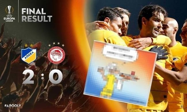 Η καζούρα στον Ολυμπιακό μετά την ήττα από τον ΑΠΟΕΛ δεν έχει όρια - «Μαγείρεψα γαύρο…» (pic)