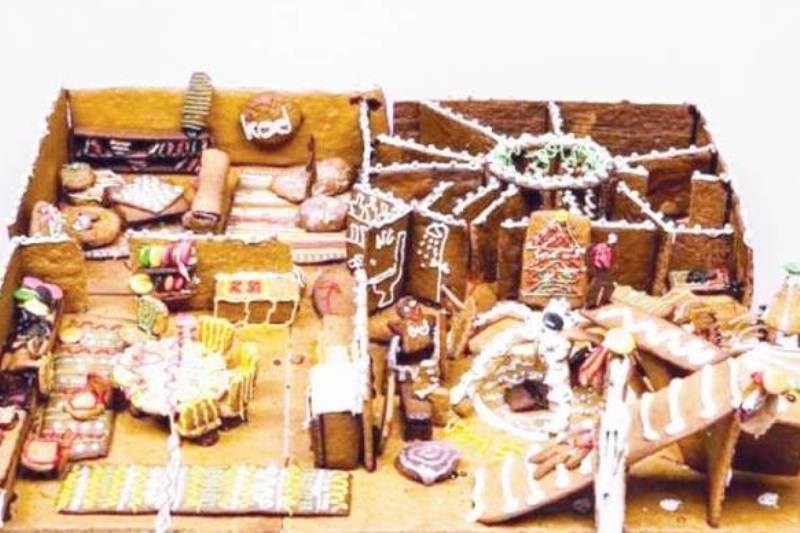 Χριστούγεννα 2016 – Σουηδία: Μια πόλη – μινιατούρα από μπισκότα «σάρωσε» σε διαγωνισμό (vid)