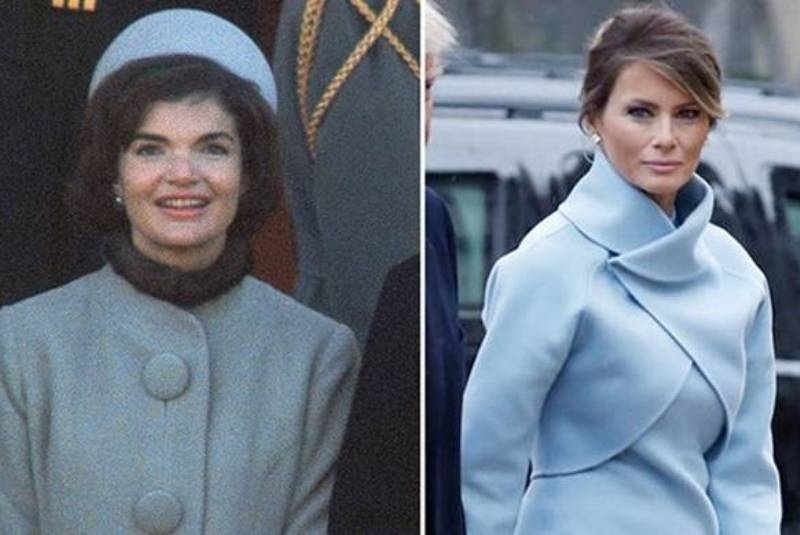 Ορκωμοσία Τραμπ: Η εμφάνιση της Μελάνια Τραμπ α λα... Τζάκι Κένεντι! (pics)