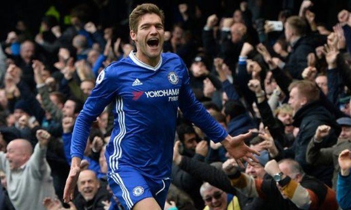 Στο 2-0 η Τσέλσι με Αζάρ και Μάρκος Αλόνσο