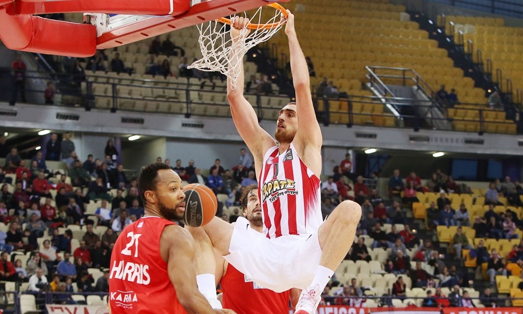 Ολυμπιακός - Δόξα Λευκάδας 84-60: Το πήρε άνετα όταν σοβαρεύτηκε